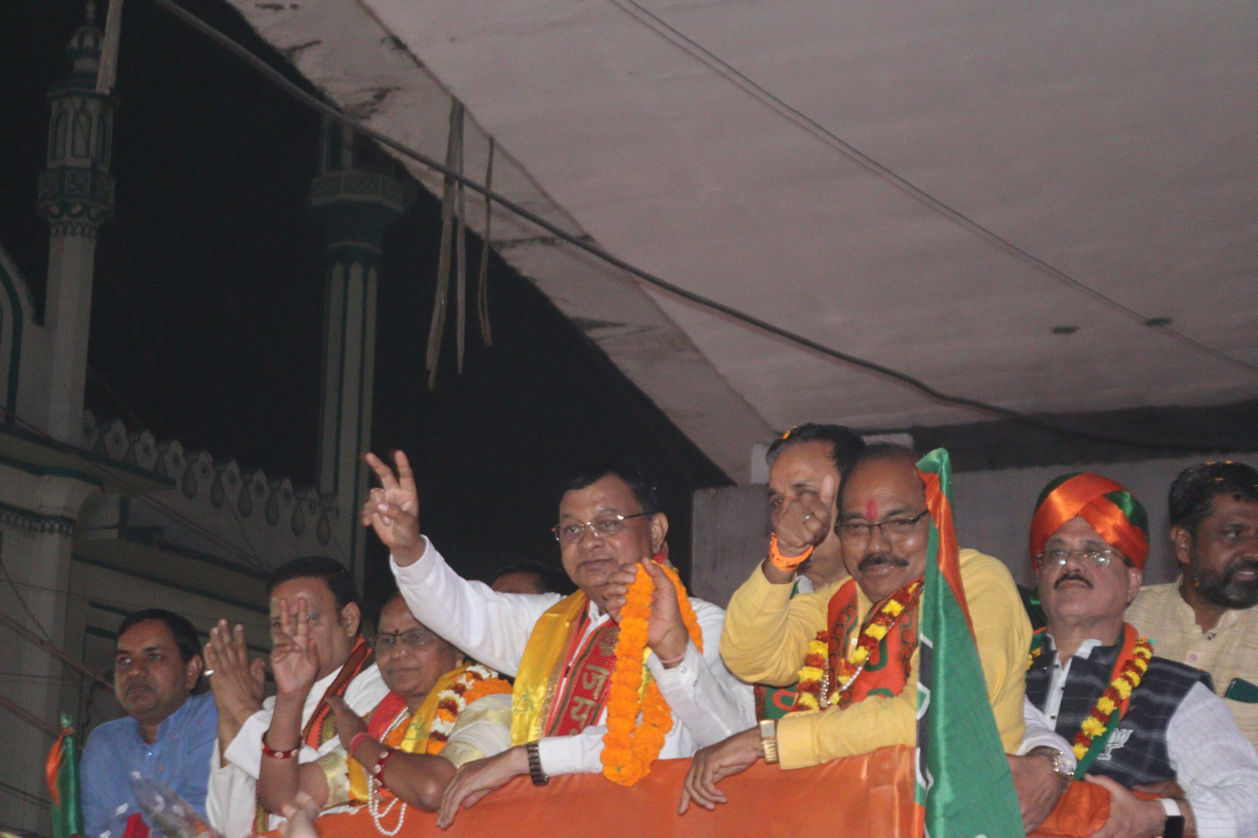 कोरबा जिले के नगरी निकाय चुनाव के भाजपा ने ऐतिहासिक जीत के बाद महापौर सहित विजय प्रत्याशियों ने निकाली आभार रैली