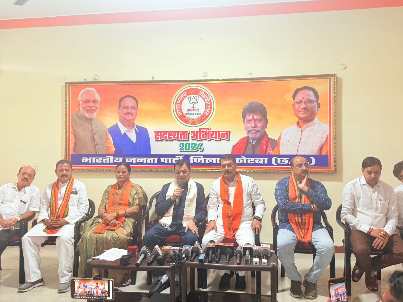 पुत्र मोह में भूपेश ने पूरी कांग्रेस को झोंका,प्रदेश की जनता बहकावे में नहीं आने वाली : उद्योग मंत्री लखन लाल देवांगन