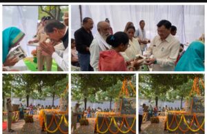 देश के वीर शहीदों को कोरबा एसपी ऑफिस के प्रांगण में दी गई भावपूर्ण श्रद्धांजलि