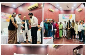 पुण्यतिथि पर याद किए गए डॉ बंशीलाल महतो, वरिष्ठ चिकित्सकों का किया गया सम्मान।