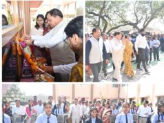 उद्योग मंत्री लखन लाल देवांगन ने छात्राओं को बांटी साइकिल, बोले खूब पढ़ो, खूब बढ़ो